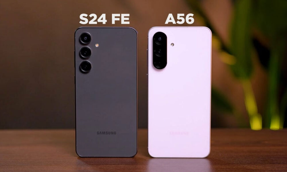 مقایسه گوشی سامسونگ S24fe و گوشی Galaxy A56 از نظر اسپیکر